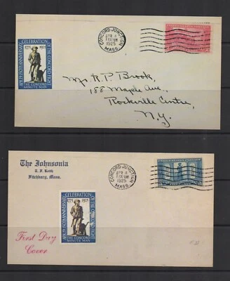 1975 Facsimile of 1925 2 Cent and 5 Cent First Day Covers - Image 1 of 2