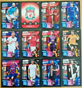 MATCH ATTAX 2019/20 19/20 BASISKARTEN - TEAMABZEICHEN DUO KARTEN - CHAMPIONS LEAGUE - Bild 1 von 251