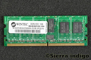 Wintec WD2NE01GX809-533E-PQI.01 DDR2 1GB Memory RAM - Picture 1 of 1
