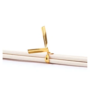 Metallic Gold Twist Ties - 4in. x 3/16in. - Pack of 100 (pm241159) - Picture 1 of 1