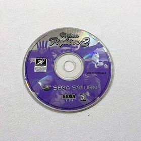Virtua Fighter 2 Sega Saturn Game Disc JUNK Scratch DOES NOT WORK