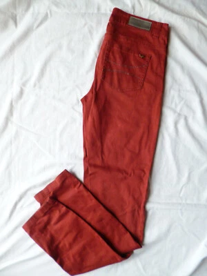 Pantalon bordeaux, coupe slim, LPB, T 40, parfait état - Photo 1/2