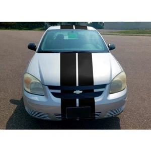 8" VINYL RALLY STRIPES RACING STRIPE HOOD TRUNK ROOF For CHEVY COBALT - Picture 1 of 3