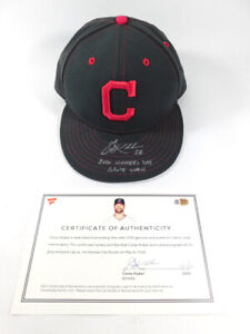 Corey Kluber Cleveland Mother's Day 2016 Game-Worn Signed Ball Cap w/COA