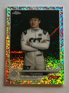 2022 Topps Chrome F1 Formula 1 Yuki Tsunoda #61 Portrait Mini Diamond /299 MINT - Picture 1 of 2
