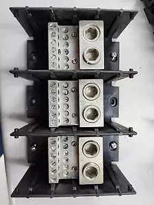 Eaton Bussmann 16530-3 Pwr Dist Block,760A,3P,12P Secndary,600V - Picture 1 of 3