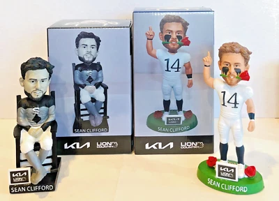 Set ~ Sean Clifford VIP and ROSE BOWL 2023 Penn State College Bobblehead SGA - Image 1 of 4