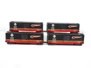 K-Line K761-1051 Santa Fe Midnight Chief Boxcar set of 4 NIB - Picture 1 of 4