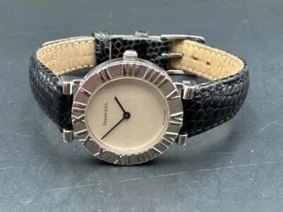 Genuine Ladies Tiffany & Co Atlas 0971 Sterling Silver Wristwatch. - Image 1 of 4