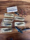 COLLECTION OF VINTAGE HARDY DRIFTEX WOODEN MINNOW LURES IN ORIGINAL PACKETS