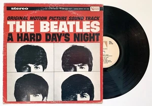 BEATLES – A Hard Day’s Night 1971 United Artists stereo press TAN LABEL VARIANT - Picture 1 of 4