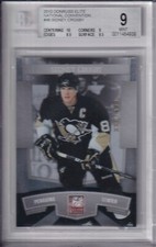  2010 Donruss Elite National Convention #46 Sidney Crosby xxx/499* - BGS 9