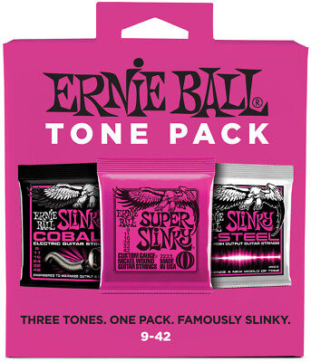 ERNIE BALL 3333 Electric Tone Pack Regular 009-042