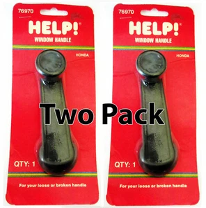 Pair of 2 Help 76970 Window Crank Handle for 78-83 Honda - Accord Civic Prelude - Picture 1 of 2