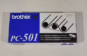 Cartucho de impresión Brother PC-501 para tinta de impresora auténtica FAX-575 - Imagen 1 de 4