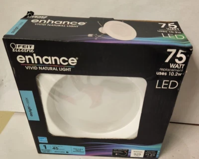 FEIT ELECTRIC ENHANCE LED RETROFIT KIT LIGHT 5”/6” 120W New - Image 1 of 2