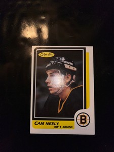 1986-87 OPC O PEE CHEE HOCKEY #250 CAM NEELY NM BOSTON BRUINS VANCOUVER CANUCKS