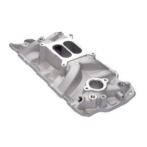 2701 Performer EPS Intake Manifold Fits Small Block Chevy 1955-1986 Dual Plane - Picture 1 of 10