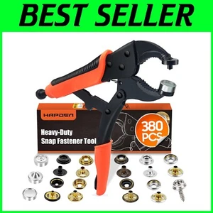 Complete Snap Repair Kit with Heavy-Duty Tool & Colorful Fasteners - Easy to Use - Picture 1 of 11
