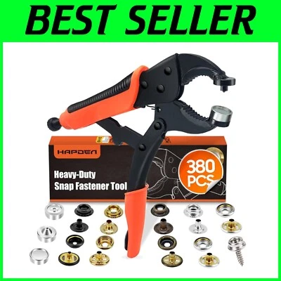 Complete Snap Repair Kit with Heavy-Duty Tool & Colorful Fasteners - Easy to Use - Image 1 of 4