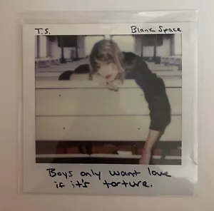 Taylor Swift - Blank Space Promo CD 4 Tracks - Picture 1 of 3