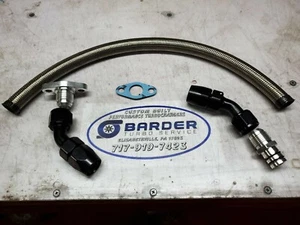 Kit de drenaje de aceite Cummins S400 GRANDE -12 AN SE ADAPTA A TODOS LOS CUMMINS DE 5,9 L y 6,7 L HECHO EN EE. UU. - Imagen 1 de 2