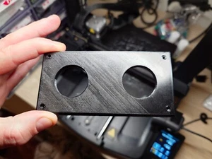 12v Cigarette Lighter Double Socket Faceplate Fascia surround 3D printed UK MADE - Picture 1 of 7