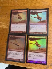 Mogg Fanatic X 4  Foil MTG singles (tenth Edition) Lightly Played English NM