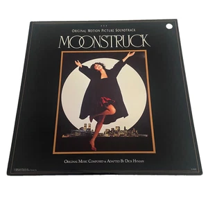 Moonstruck Original Motion Picture Soundtrack Vinyl LP 1988 Dick Hyman Cher - Picture 1 of 6