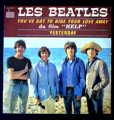 Rare Beatles  SP JUKEBOXE SO 10132  "YOU'VE GOT TO HIDE YOUR LOVE AWAY" type 3 - Photo 1/4