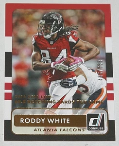 2015 Donruss Football Season Stat Line #111 - Roddy White 486/658 * Falcons - Picture 1 of 2