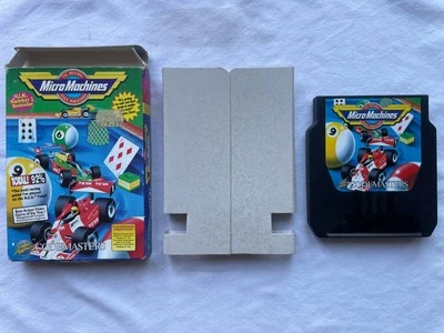 Micro Machines - NES PAL Version - Game cart and box - good condition - Image 1 of 4