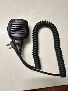 Kenwood KMC- 45D Speaker Microphone W/ Built-In 2.5mm Miniature Earphone Jack - Photo 1/4