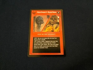 Star Wars CCG Reflections II 2 Ornamento Abissino e Wookiee ferito - Foto 1 di 1