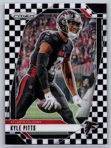 2024 Panini Prizm #13 Kyle Pitts Black and White Checker - Picture 1 of 2