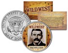 DOC HOLLIDAY * Wild West Series * JFK Half Dollar Coin US Poker Card Guard Cover