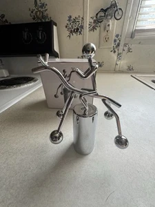 Pendulum Desk Top Balancing Toy Horse And Rider NEW - Picture 1 of 8