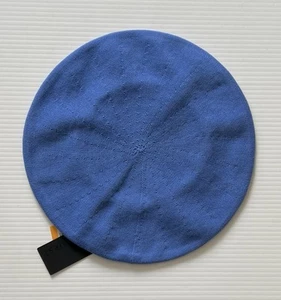 NWT Parkhurst Cotton Knit 11.5” Beret Hat BLUEBERRY Blue • Style 30017 SUNGUARD - Picture 1 of 2