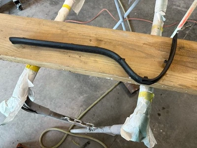 1977 1978 1979 Lincoln Continental Town Car Coupe Front Bumper LH Rub Strip - Image 1 of 4