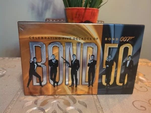 BOND - Celebrating 50 Years of James Bond Blu-ray Collection 23 films. Region UK - Picture 1 of 11