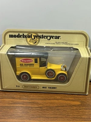 Matchbox 1927 Talbot Taystee Bread Truck Y-5 Models of Yesteryear 1:47 Lesney - Image 1 of 4