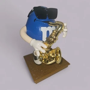 M&M's 2003 Candy Dispenser Limited Edition Blues Cafe - Collectors Series 10"T - Bild 1 von 9