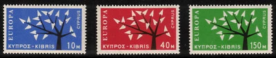 CYPRUS Scott 219-21 Stanley Gibbons 224-6 Mint NH - Image 1 of 2