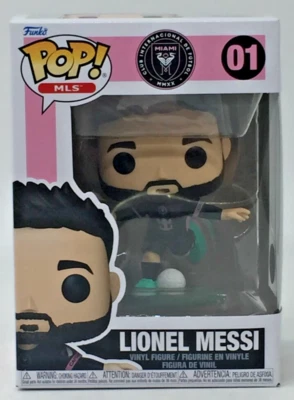 Funko Pop! MLS Inter Miami Lionel Messi #01 Official Licensed with POP Protector - Image 1 of 4