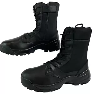 5.11 Boots Mens Sz 9 Wide Balck Tactical Speed 2.0 8” Side Zipper 12225 $150 - Picture 1 of 12