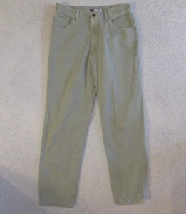 Structure 100% Cotton Easy Jean Straight Leg Green Size 31x32 Measures 32x30 - Picture 1 of 14