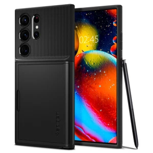 Étui téléphone Spigen Slim Armor CS pour Galaxy S23, S23 Plus, S23 Ultra | Porte-carte - Photo 1 sur 30