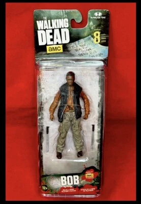 Figura de acción McFarlane Walking Dead Bob Stookey 5" nueva serie sellada 8 AMC 2015 Foto 1 de 4