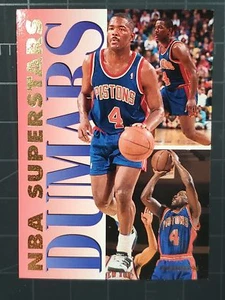 1993-94 Fleer #5 Joe Dumars NBA Superstars - Picture 1 of 2