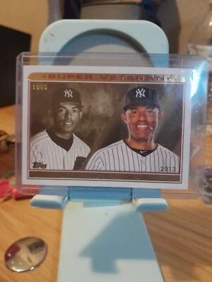 Topps 2014 Gold Frame.Super Veteran.Mariano Rivera.gorgeous,mint,rare pull. - Image 1 of 4